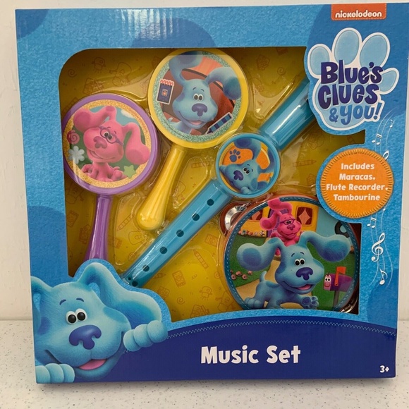 New Nickelodeon Blue's Clues & You Toy Music Play Set - Picture 2 of 6
